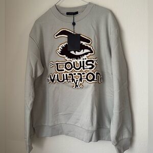 LV eye print sweatshirt